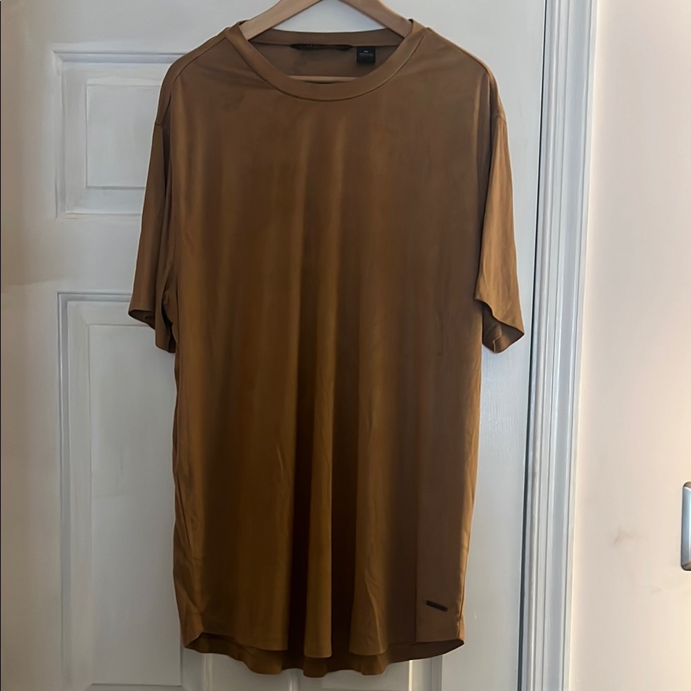 Sean John Brown Short Sleeve Tee Casual Fit